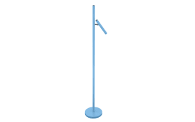 LED-Akku-Standleuchte Streak, blau, 134 cm, inkl. Tastdimmer