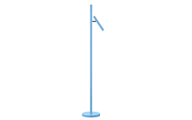 LED-Akku-Standleuchte Streak, blau, 134 cm, inkl. Tastdimmer
