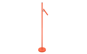 LED-Akku-Standleuchte Streak, orange, 134 cm, inkl. Tastdimmer