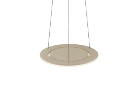 LED-Pendelleuchte Haley, sandfarbig, inkl. CCT und Höhenverstellung
