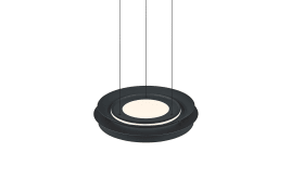 LED-Pendelleuchte Lys, schwarz, inkl. CCT und Höhenverstellung