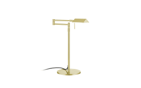 LED-Tischleuchte Johann, messing, inkl. CCT Funktion