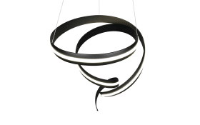 LED-Pendelleuchte Cinque Cisenna, schwarz