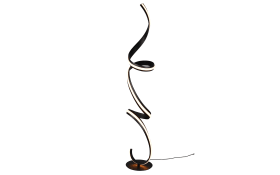 LED-Stehleuchte Cinque Cisenna, schwarz