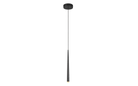 LED-Pendelleuchte Carla, schwarz, inkl. Switch-Dimmer, 1-flammig