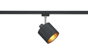 Spot-Strahler Tommy DUOline in schwarz/goldfarbig