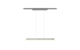 LED-Pendelleuchte DUOline in nickel matt, 90 cm