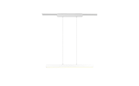 LED-Pendelleuchte DUOline in weiß matt, 90 cm