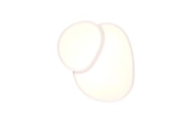 LED-Deckenleuchte CCT Rise, weiß, 43,5 cm, inkl. Fernbedienung