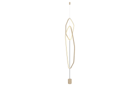 LED-Standleuchte Civasto, beige, inkl. Dimmfunktion
