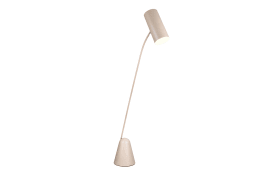 Standleuchte Cialto, beige