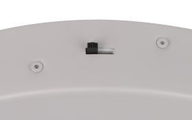 LED-Pendelleuchte Keaton, grau/coffee, 5-flammig, inkl. Switchdimmer