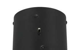 LED-Pendelleuchte Keaton, schwarz/gold, 1-flammig, inkl. Switchdimmer