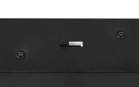 LED-Pendelleuchte Keaton, schwarz/gold, 5-flammig, inkl. Switchdimmer