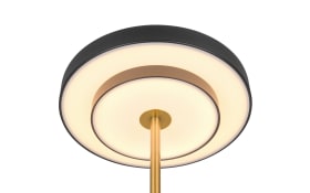 LED-Tischleuchte Keaton, schwarz/gold, inkl. Sensordimmer