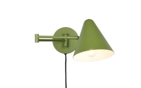 Wandleuchte Cosima, grün