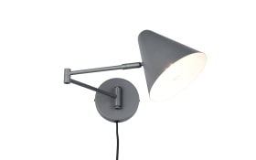 Wandleuchte Cosima, anthrazit