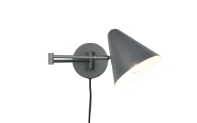 Wandleuchte Cosima, anthrazit