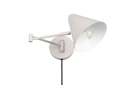 Wandleuchte Cosima, grau