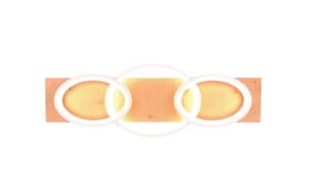 LED-Deckenleuchte Barca, holz/weiß