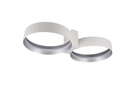 LED-Deckenleuchte Loop, weiß, inkl. stufenloser Dimmfunktion