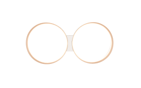 LED-Deckenleuchte Loop, weiß, inkl. stufenloser Dimmfunktion