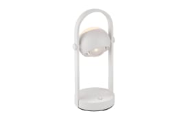 LED-Akku-Tischleuchte Cannon, weiß, inkl. Sensordimmer