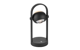 LED-Akku-Tischleuchte Cannon, schwarz, inkl. Sensordimmer