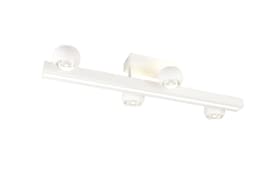 LED-Deckenleuchte Cannon, weiß, inkl. stufenloser Dimmfunktion