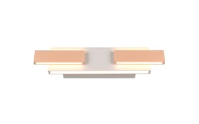 LED-Wandleuchte MR Rivera, grau, inkl. Memoryfunktion