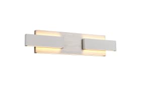 LED-Wandleuchte MR Rivera, nickel, inkl. Memoryfunktion