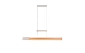 LED-Pendelleuchte MR Rivera, grau, inkl. Höhenverstellung