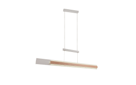 LED-Pendelleuchte MR Rivera, grau, inkl. Höhenverstellung