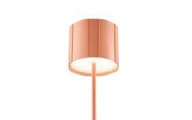 Akku-Tischleuchte Marisa, blush, inkl. Fernbedienung