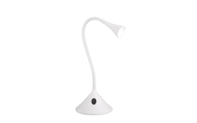 LED-Tischleuchte Viper, weiß, 31 cm
