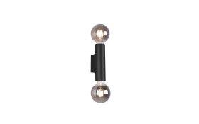 Wandleuchte Vannes, schwarz, 5 cm