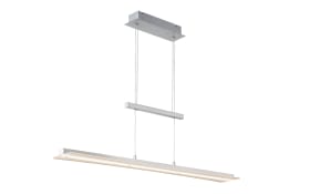 LED-Pendelleuchte Smash, nickel matt, 100 cm