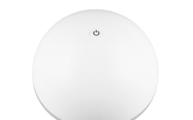 LED-Akku-Tischleuchte Fungo, weiß, 31 cm