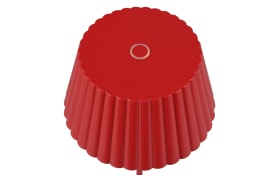LED-Akku-Tischleuchte Suarez, rot, 39 cm