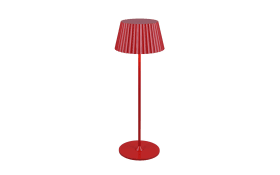 LED-Akku-Tischleuchte Suarez, rot, 39 cm