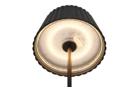 LED-Akku-Tischleuchte Suarez, schwarz, 39 cm