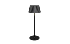 LED-Akku-Tischleuchte Suarez, schwarz, 39 cm