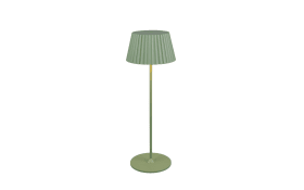 LED-Akku-Tischleuchte Suarez, pistaziengrün, 39 cm
