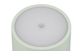 LED-Akku Tischleuchte Fernandez, grün, inkl. Ladestation