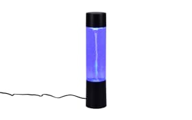 LED-Tischleuchte Tornado, schwarz/bunt, inkl. RGB Farbwechsler