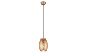 Pendelleuchte Bidar, coffee, 1-flammig