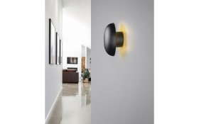 LED-Akkuwandleuchte Davey, schwarz, inkl. Dimmfunktion