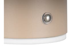LED-Akkuwandleuchte Davey, warm beige, inkl. Dimmfunktion