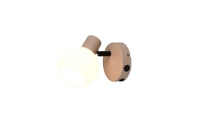 Wandleuchte Boba, beige