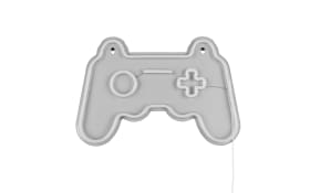 Wandleuchte Gamer, mehrfarbig/weiß